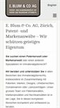 Mobile Screenshot of eblum.ch